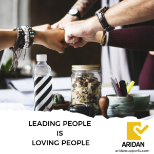 LEADING PEOPLE IS LOVING PEOPLE